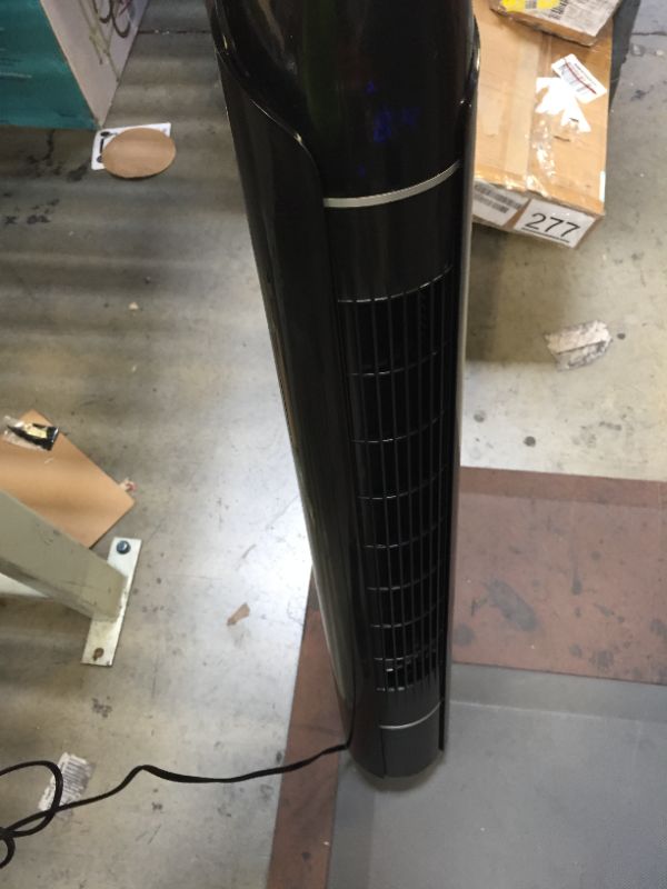 Photo 3 of Tower Fan,MEPTY Oscillating Tower Fans with Remote,36"Quiet Tower Fan,LED Display with Touch Control,3 Speeds 3 Modes 15H Timer,Standing Portable Indoor Tower Fan for Office Home Bedroom…-------missing remote 
