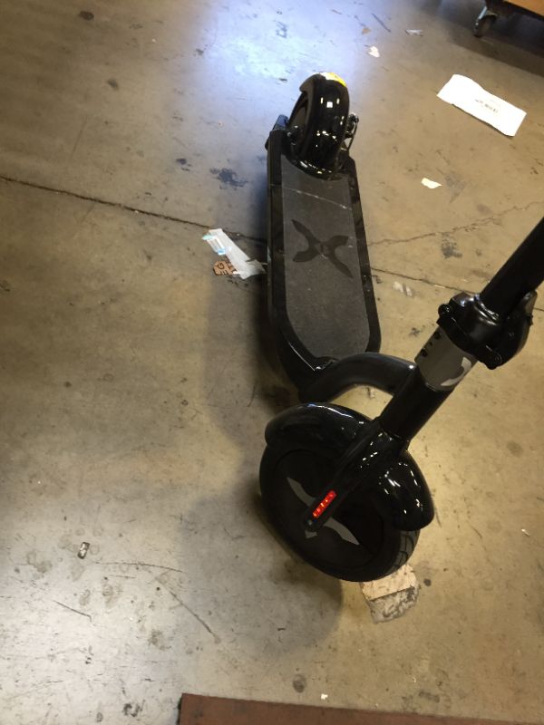 Photo 2 of Hover-1 Alpha Electric Scooter | 18MPH, 12M Range, 5HR Charge, LCD Display, 10 Inch High-Grip Tires, 264LB Max Weight, Cert. & Tested - Safe for Kids, Teens & Adults-------THERE ARE SCRATCHES 
