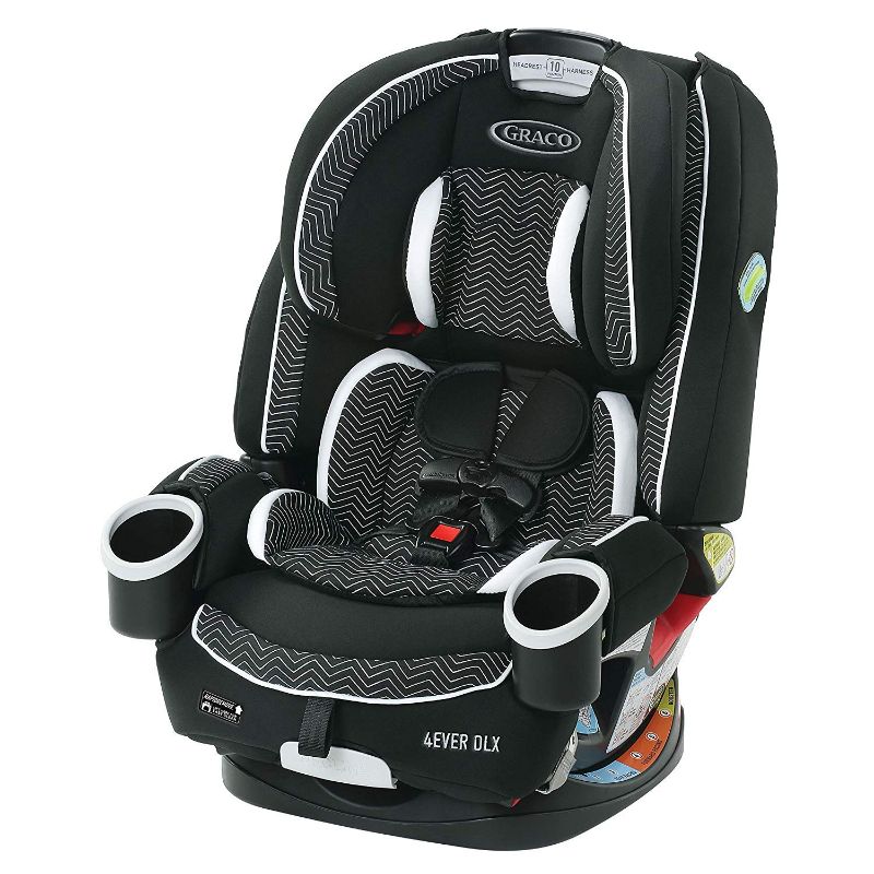 Photo 1 of Graco 4Ever DLX 4 in 1 Car Seat, Infant to Toddler Car Seat, with 10 Years of Use, Zagg--------------SAME CHAIR THE COLOR IS DIFFERENT AND MISSING THE CUP HOLDERS -------USED---------

