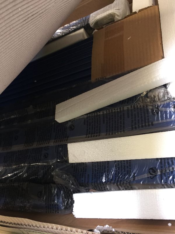Photo 3 of DHP Miles Metal Junior Twin Loft Bed, Blue

