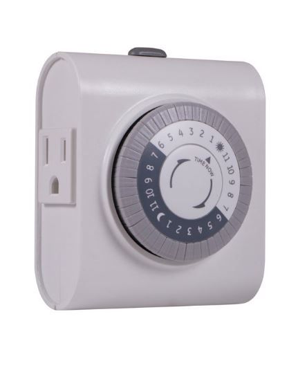 Photo 1 of GE 24-Hour Heavy Duty Indoor Plug-In Timer, 2-Outlets, 15075
