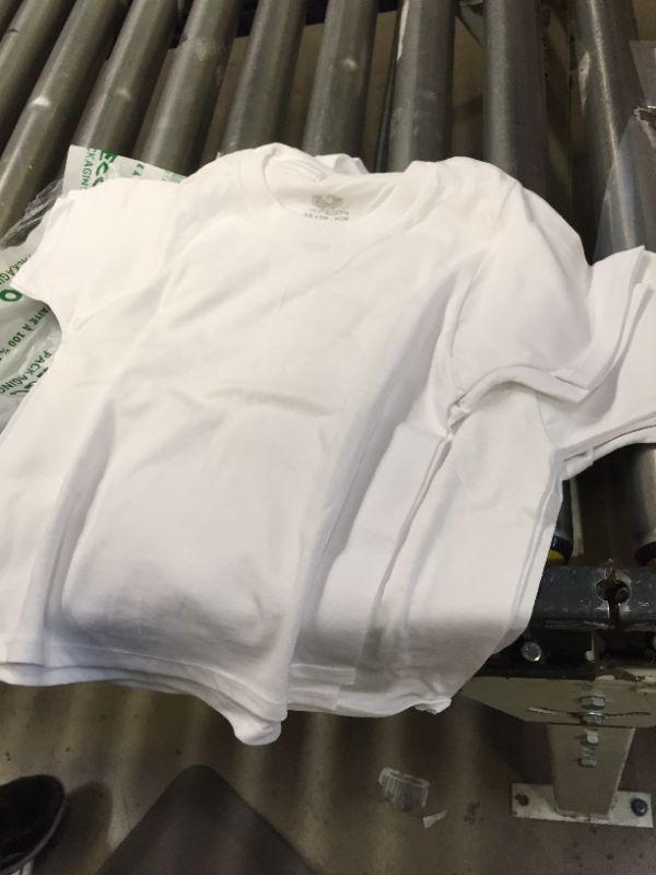 Photo 3 of Fruit of the Loom Boys' 5pk T-Undershirt - White  XS----THEY ARE NEW BUT WAS OPENED ONCE 

