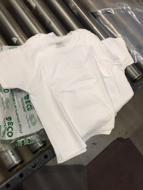 Photo 2 of Fruit of the Loom Boys' 5pk T-Undershirt - White  XS----THEY ARE NEW BUT WAS OPENED ONCE 

