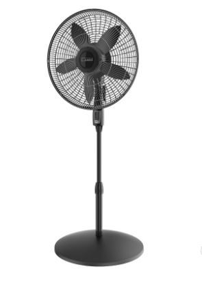 Photo 1 of Lasko 18" Stand Oscillating Fan Black

