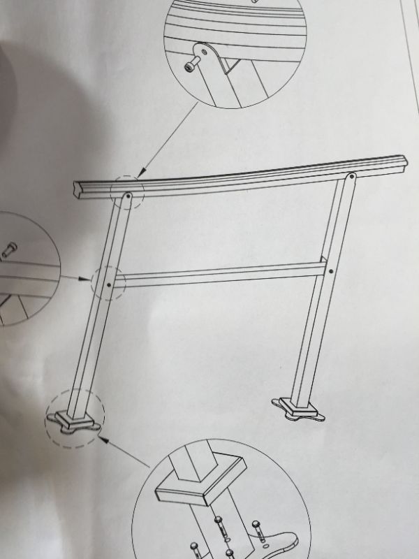 Photo 1 of  RAILING SYSTEM ------MISSING PARTS AND HARDWARE SALE FOR PARTS ONLY 