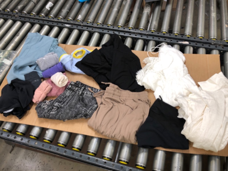 Photo 1 of 10 pieces of Random Clothes -- Various Sizes, Styles and Conditions 