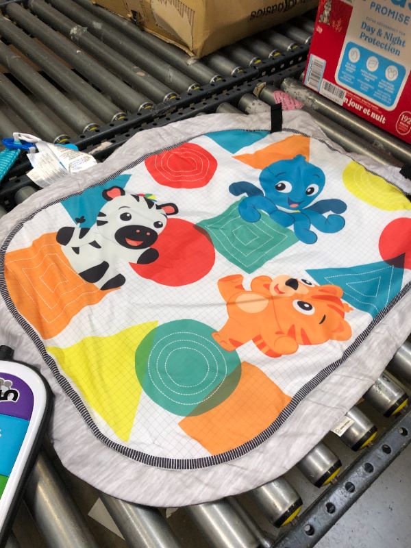 Photo 4 of Baby Einstein 4-in-1 Kickin' Tunes Music and Language Play Gym and Piano Tummy Time Activity Mat
