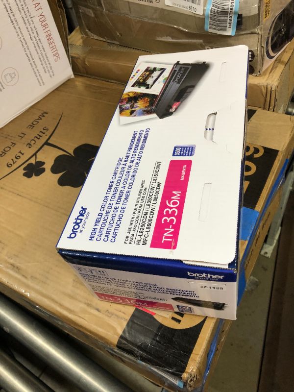 Photo 4 of Brother TN-336M DCP-L8400 L8450 HL-L8250 L8350 MFC-L8600 L8650 L8850 Toner Cartridge (Magenta) in Retail Packaging------------factory sealed --------------
