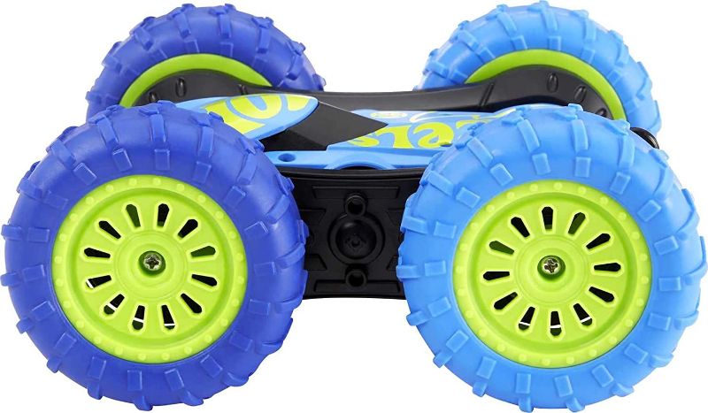 Photo 1 of Hot Wheels Twist Shifter RC, Remote-Control Vehicle, Performs Stunts, Working Headlights, Rechargeable Remote, Toy for Kids 5 Years Old & Older
