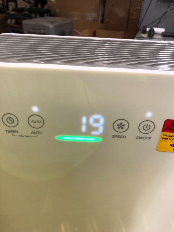 Photo 1 of TaoTronics True HEPA Air Purifier ---FACTORY SEALED ------
