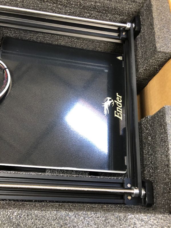 Photo 1 of Official Creality Ender 3 Max Neo, Large 3D Printer with All Metal Direct Drive Extruder, Dual Z-Axis, CR Touch Auto-Leveling, Upgraded Ender 3 Max for DIY Home and School, 300×300×320mm------OPENED ONCE USED 
