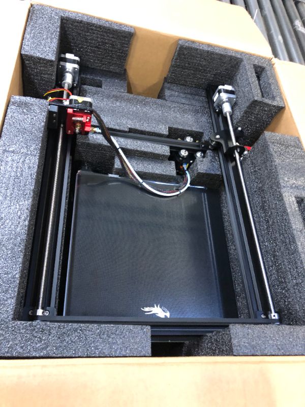 Photo 1 of Official Creality Ender 3 Max Neo, Large 3D Printer with All Metal Direct Drive Extruder, Dual Z-Axis, CR Touch Auto-Leveling, Upgraded Ender 3 Max for DIY Home and School, 300×300×320mm------OPENED ONCE USED 

