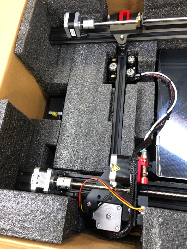 Photo 1 of Official Creality Ender 3 Max Neo, Large 3D Printer with All Metal Direct Drive Extruder, Dual Z-Axis, CR Touch Auto-Leveling, Upgraded Ender 3 Max for DIY Home and School, 300×300×320mm------OPENED ONCE USED 
