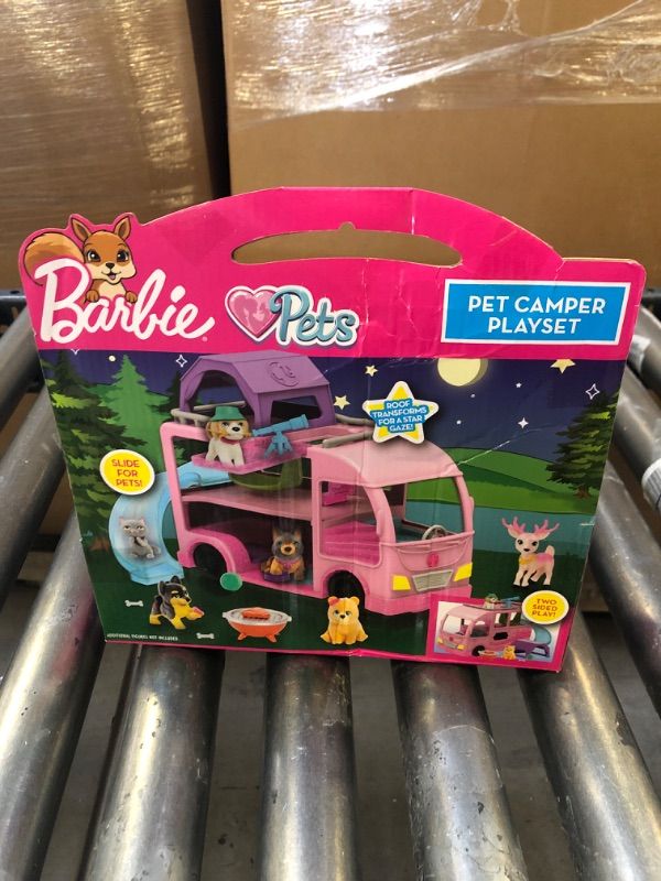 Photo 2 of Barbie Pet Camper Playset

