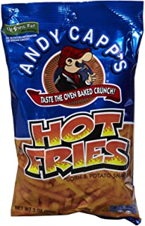 Photo 1 of Andy Capp Hot Fries - 3 oz - 12 Pack BEST BY 30 JULY 2022
