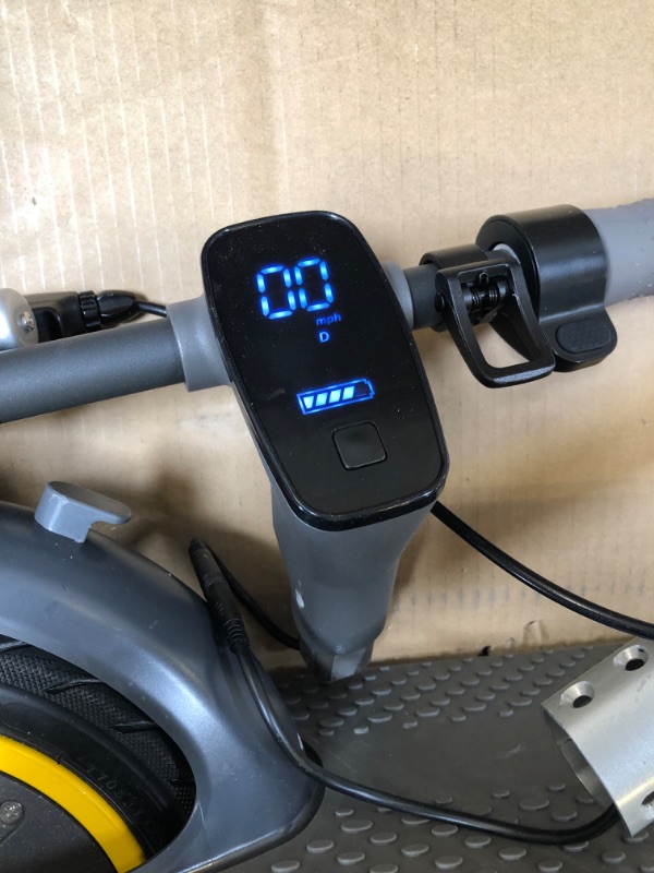 Photo 3 of 10 Inches Foldable Electric Scooter - Unique Performance and Upgraded Pneumatic Tire Foldable Commuter, Suitable for Adult and Easy to Store and Transport - HURES36
