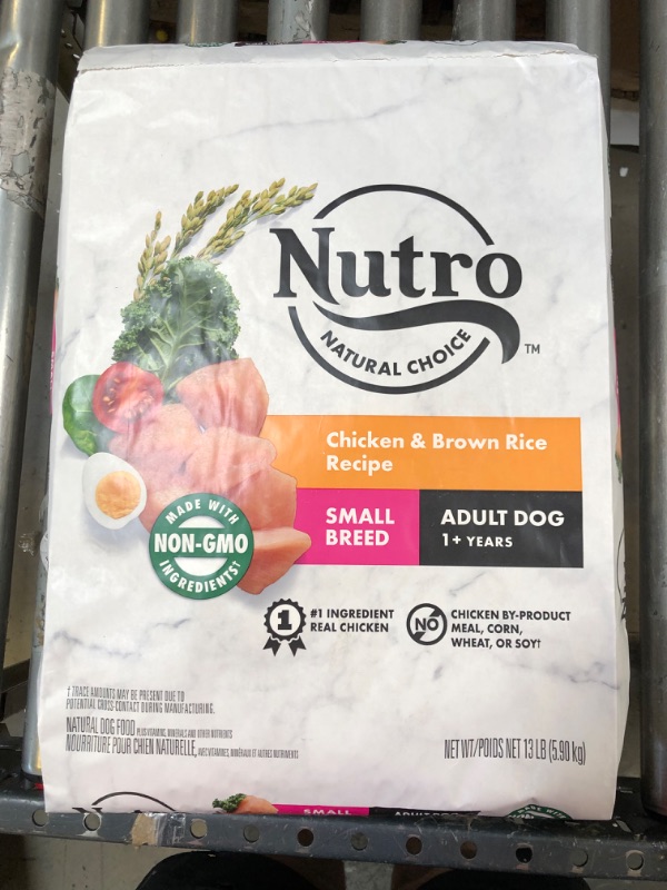 Photo 2 of Nutro Natural Choice Small Breed Adult Chicken and Brown Rice Dry Dog Food