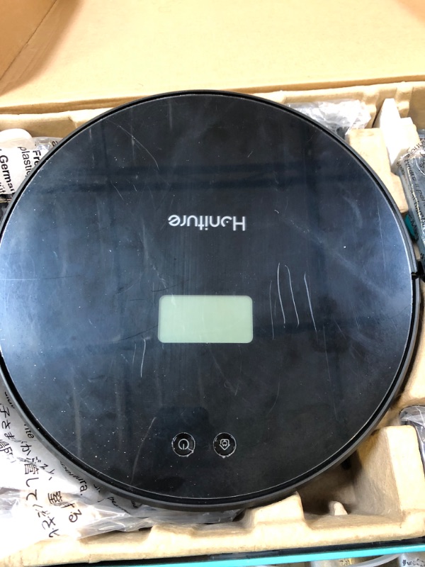 Photo 3 of Robot Vacuum Cleaner, Honiture Q5 2-in-1 Robot Vacuum and Mop Combo, 2000Pa, 100mins Runtime, APP&Voice Control, Self-Charging Robotic Vacuum Cleaner, Quiet, Super Thin, Ideal for Pets and Carpets