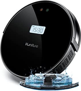 Photo 1 of Robot Vacuum Cleaner, Honiture Q5 2-in-1 Robot Vacuum and Mop Combo, 2000Pa, 100mins Runtime, APP&Voice Control, Self-Charging Robotic Vacuum Cleaner, Quiet, Super Thin, Ideal for Pets and Carpets