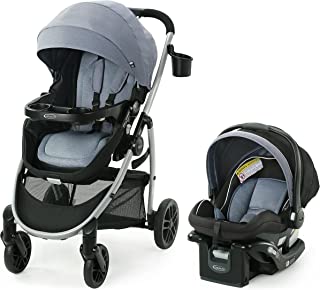 Photo 1 of Graco Modes Pramette Travel System, Includes Baby Stroller with True Pram Mode, Reversible Seat, One Hand Fold, Extra Storage, Child Tray and SnugRide 35 Infant Car Seat, Ontario