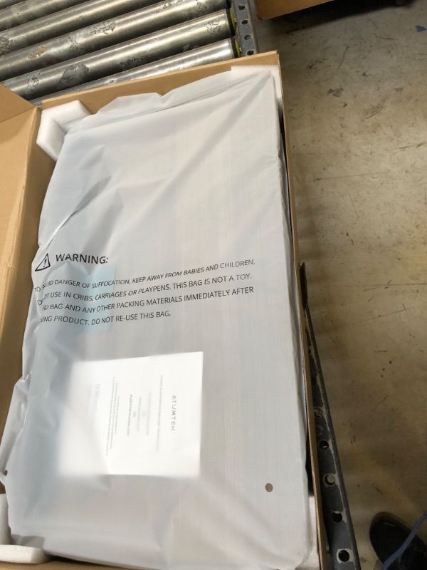 Photo 1 of ATUMTEK 27” Large Lap Desk Fits 17 inches Laptops, 2 in 1 Laptop Desk for Bed, Laptop Lap Desk with Cushion and Folding Legs for Home Office Working, Writing
