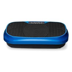 Photo 1 of LifePro LP-WVRM-BLU Mini Portable Home Body Weight Training Fitness Exercise Workout Waver Vibration Plate Platform Equipment Machine Set, Blue

