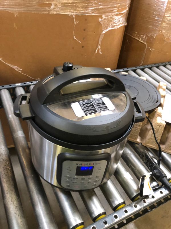 Photo 2 of Instant Pot Duo Crisp 11-in-1 Air Fryer and Electric Pressure Cooker Combo with Multicooker Lids that Air Fries, Steams, Slow Cooks, Sautés, Dehydrates, & More, Free App With Over 800 Recipes, 8 Quart
