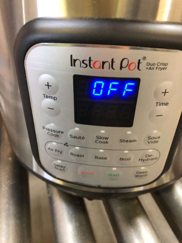 Photo 3 of Instant Pot Duo Crisp 11-in-1 Air Fryer and Electric Pressure Cooker Combo with Multicooker Lids that Air Fries, Steams, Slow Cooks, Sautés, Dehydrates, & More, Free App With Over 800 Recipes, 8 Quart
