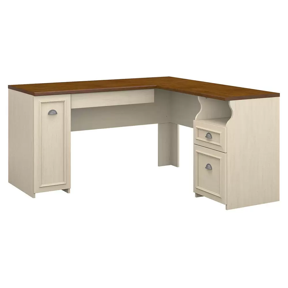 Photo 1 of Bush Furniture Fairview Collection L Desk (2 BOXES)
