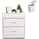 Photo 1 of 2 in 1 Upgrade Nightstand with Lift Top and Computer Table, Height Adjustable Bedside Table End Table Laptop Desk with 2 Drawer and Hidden Storage Compartment, White
