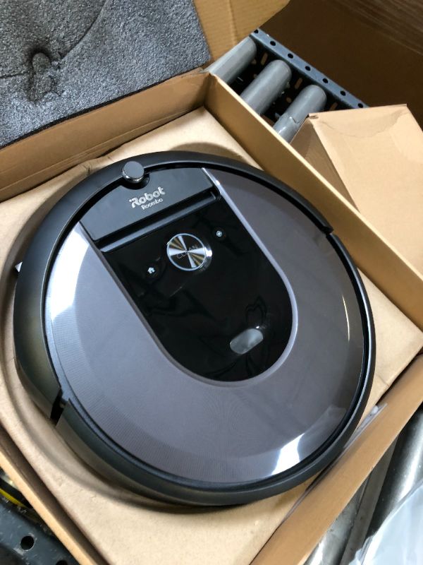 Photo 2 of iRobot Roomba® i7+ (7550) Wi-Fi® Connected Self-Emptying Robot Vacuum, Smart Mapping, Works with Google Home, Ideal for Pet Hair, Carpets, Hard Floors
