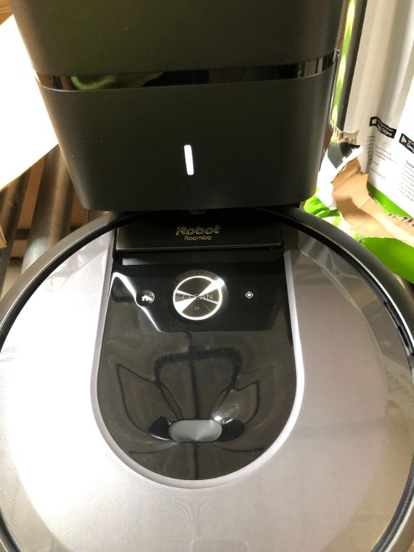 Photo 4 of iRobot Roomba® i7+ (7550) Wi-Fi® Connected Self-Emptying Robot Vacuum, Smart Mapping, Works with Google Home, Ideal for Pet Hair, Carpets, Hard Floors
