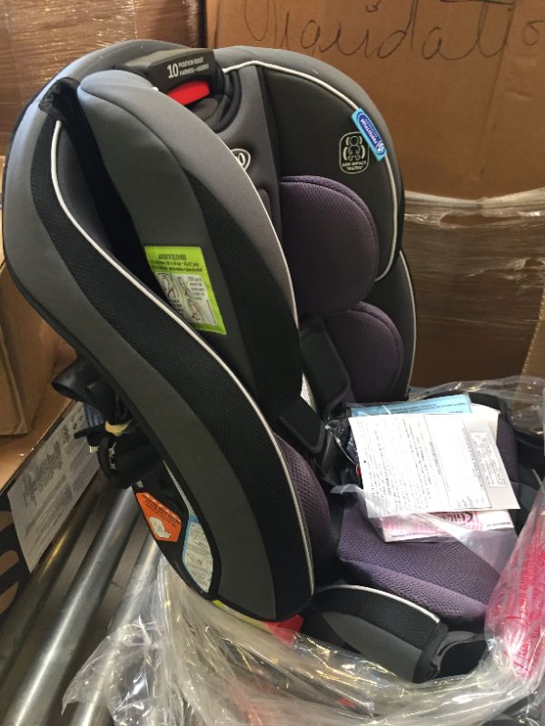 Photo 1 of Graco SlimFit 3 in 1 Car Seat, Slim & Comfy Design Saves Space in Your Back Seat, Annabelle
