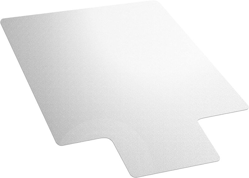 Photo 1 of Amazon Basics Vinyl Chair Mat Protector for Hard Floors with Lip - 47 x 35 inches
