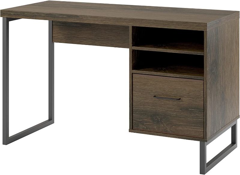 Photo 1 of Ameriwood Home Candon Desk, Distressed Brown Oak
