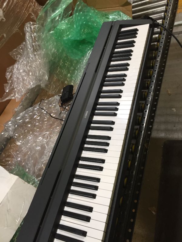 Photo 2 of YAMAHA P71 88-Key Weighted Action Digital Piano with Sustain Pedal and Power Supply