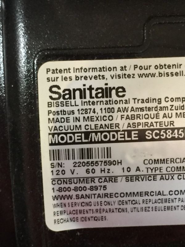 Photo 5 of Sanitaire Force Upright Commercial Vacuum SC5845D
