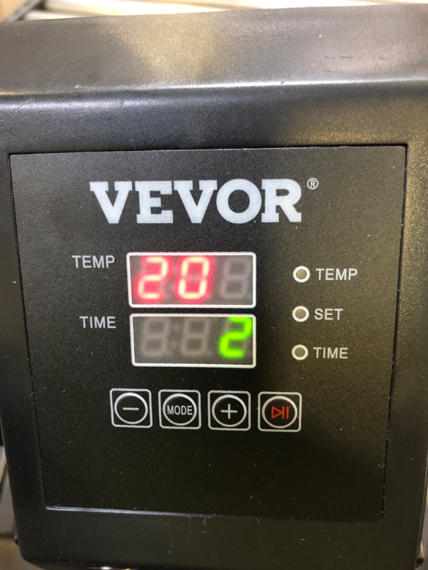 Photo 3 of VEVOR 5 in 1 Heat Press Heat Press Machine Digital Multifunctional Sublimation T-Shirt Heat Press Machine for T Shirts Hat Mug Cap Plate
