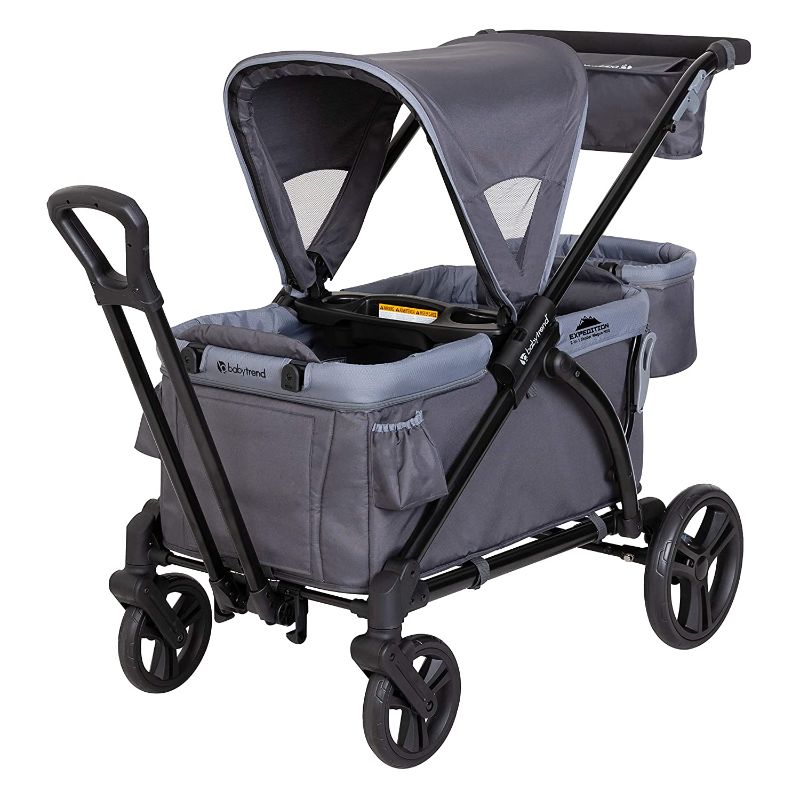 Photo 1 of Baby Trend Expedition 2-in-1 Stroller Wagon PLUS, Ultra Grey
