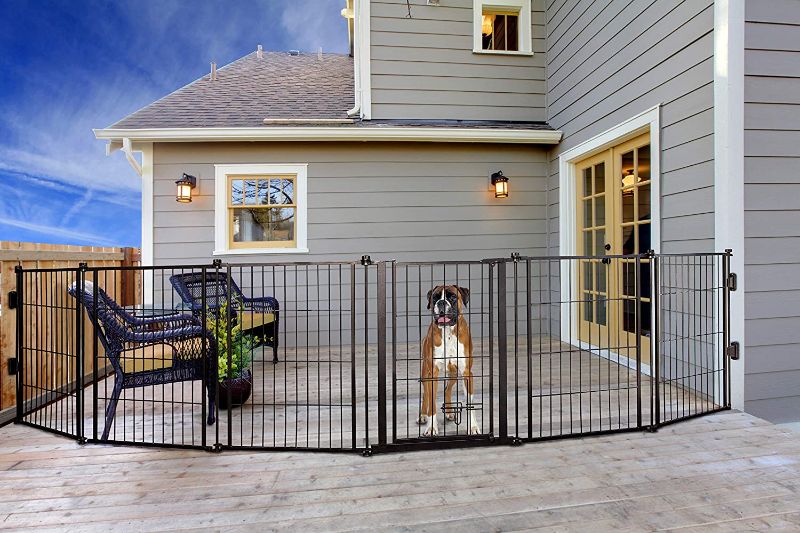 Photo 1 of Carlson Pet Products Outdoor Super Wide Pet Pen and Gate
