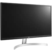 Photo 1 of LG 27" White 4K UHD Gaming Monitor with HDR 10 - item was plugged in and turned on 