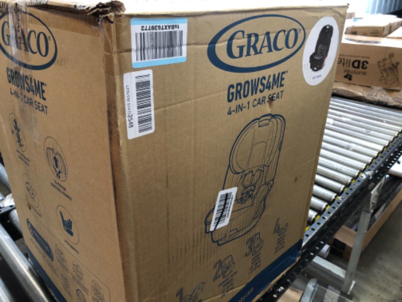 Photo 7 of Graco Grows4Me 4 in 1 Car Seat, Infant to Toddler Car Seat with 4 Modes, Vega
