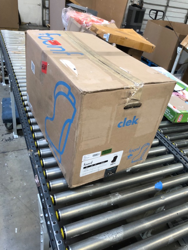 Photo 1 of Clek Foonf Convertbile Car Seat, Pitch Black (Crypton C-Zero Performance Fabric), 17.5x16.9x28 Inch (Pack of 1)
