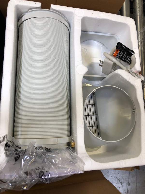 Photo 6 of DuraComfort Smart Portable Air Conditioners, 12000 BTU(Ashrae) /8150 BTU (SACC) Quiet AC Unit, Built-in Dehumidifier and Fan Modes, Mobile App, Cools up to 450 Sq. Ft, White ----parts only ---
