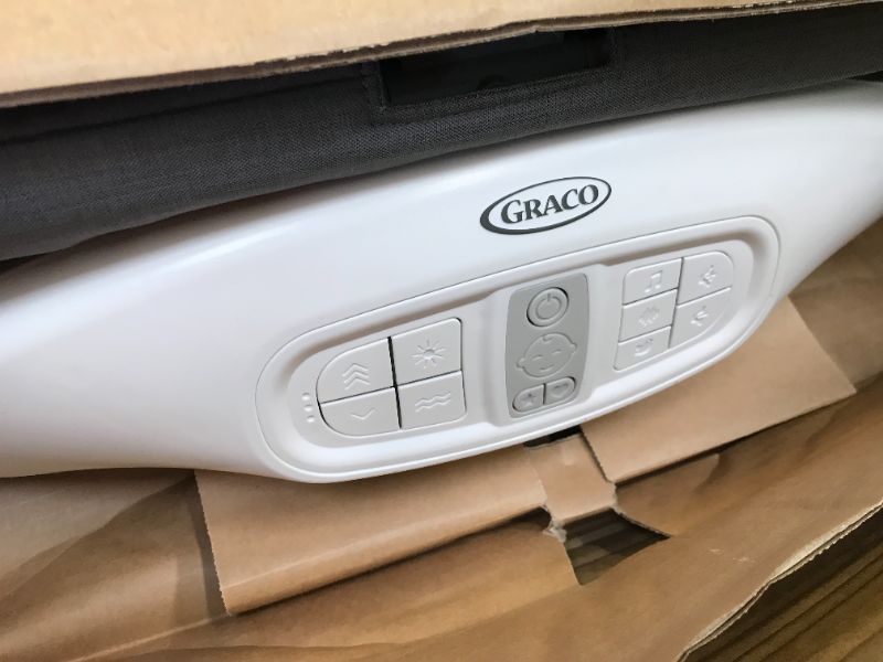 Photo 4 of Graco Sense2Snooze Bassinet with Cry Detection Technology | Baby Bassinet Detects and Responds to Baby's Cries to Help Soothe Back to Sleep, Ellison , 19 D x 26 W x 41 H Inch