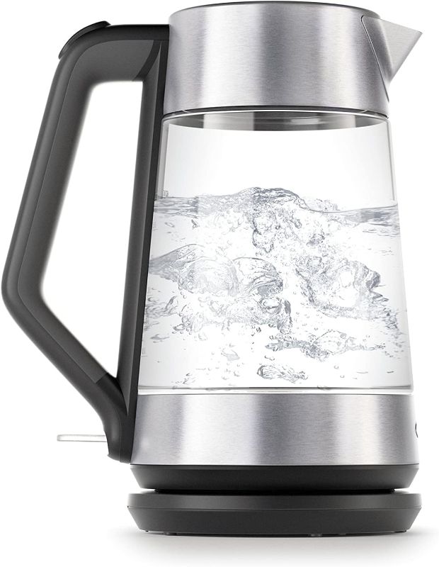 Photo 1 of OXO BREW Cordless Glass Electric Kettle, Clear, 175 L
