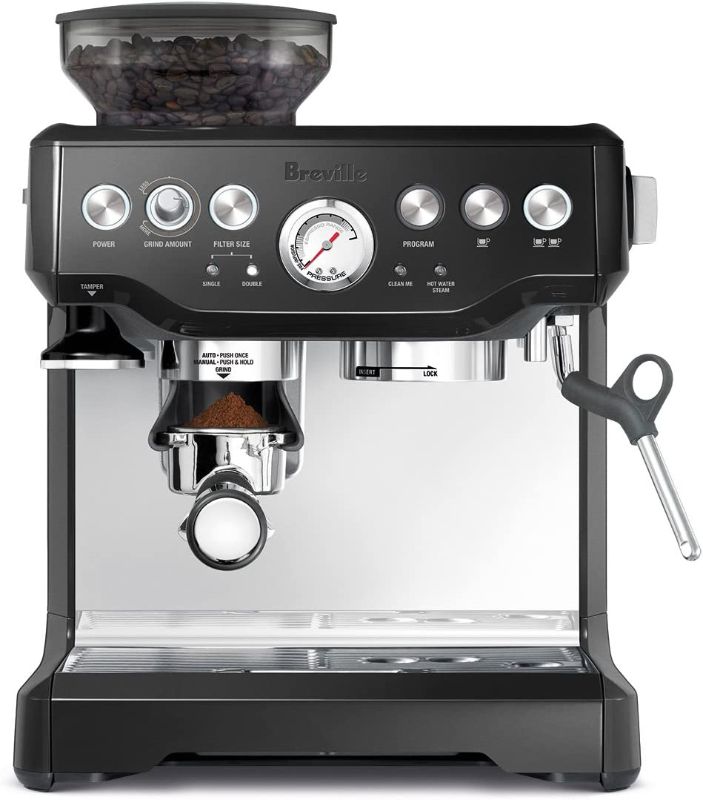 Photo 1 of Breville Barista Express BES870XL Programmable Espresso Machine - Black Sesame