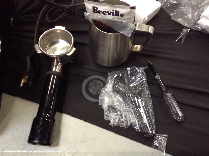 Photo 4 of Breville Barista Express BES870XL Programmable Espresso Machine - Black Sesame