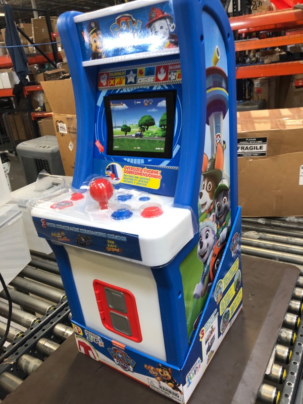 Photo 2 of Arcade1Up Jr. PAW Patrol Arcade Machine - Electronic Games;
