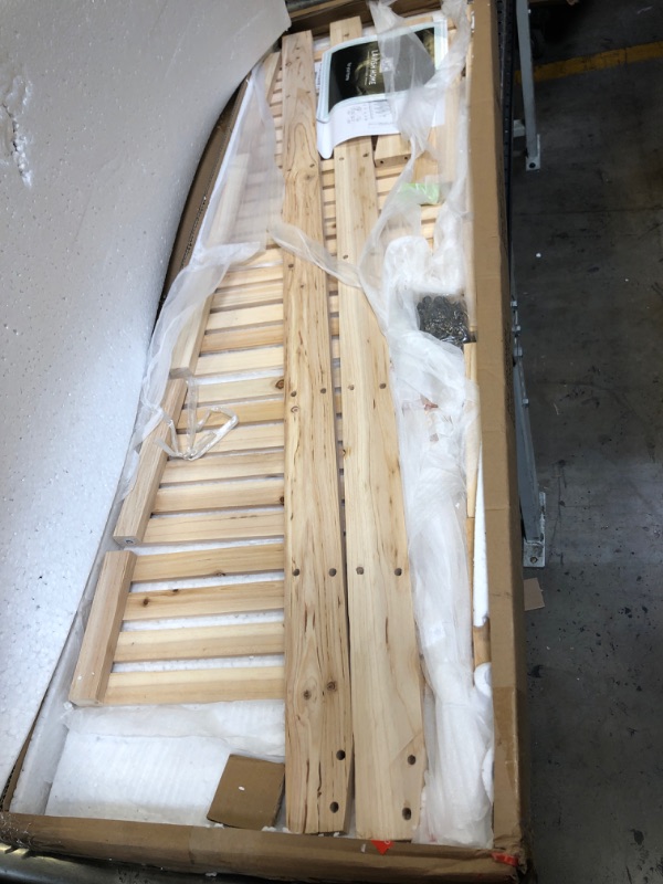 Photo 3 of Lavish Home 5-Tier Ladder Shelf, Blonde Finish